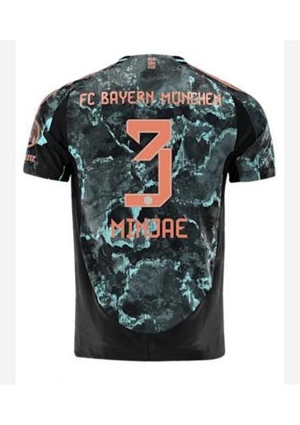 B.a.y.e.r.n.m.ü.n.i.h 2024/25 Yeni Sezon Kim Min-Jae Deplasman Forması (Away Kit)