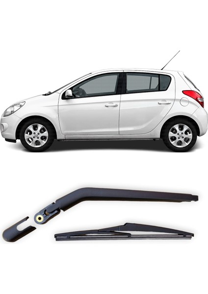 Hyundai I20 2008 - 2014 Arka Cam Silecek Kolu ve Süpürgesi Takım 98815-1J000