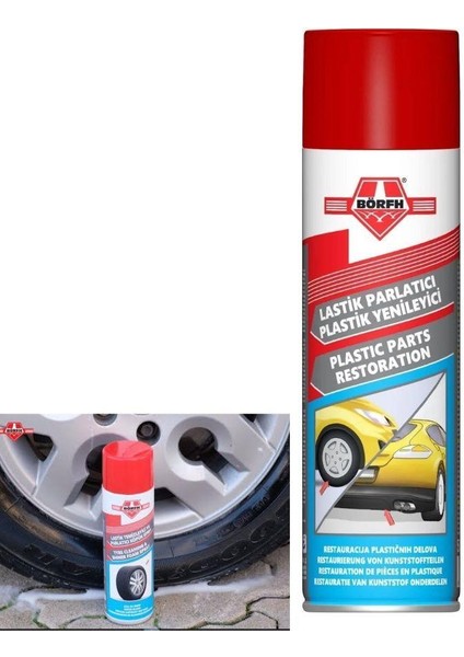 Lastik Parlatıcı Sprey 500ML