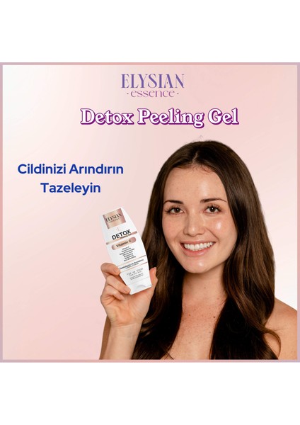 Detox Peeling Jel 2'li Set | Ölü Hücre Arındırıcı Temizleme jeli | Yüz Ve vücut temizleyici | aha bha, Vitamin C, Niacinamide