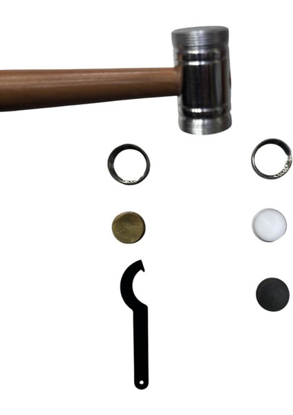 Vidalı Değişken Uçlu Hobi Çekiç Büyük Boy