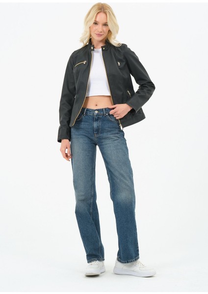 Kadın Siyah Mont modelleri