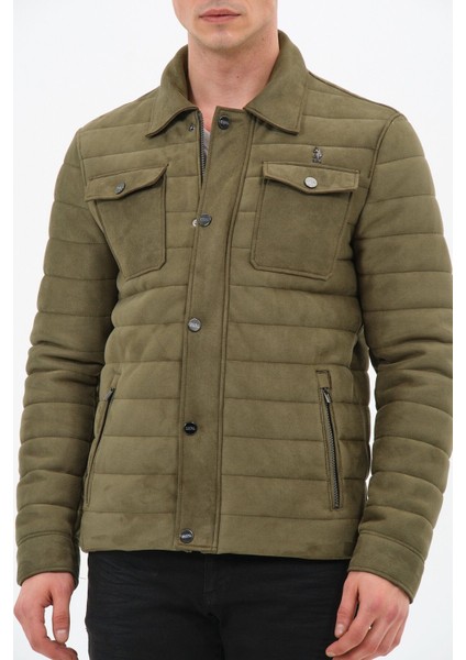 Erkek Haki Suni Süet Mont fiyatları