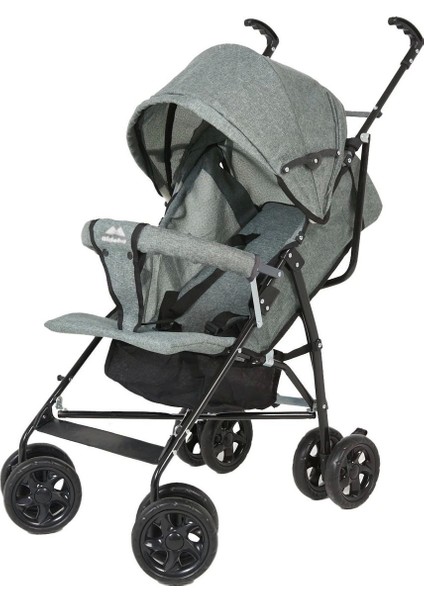 Tam Yatar Baston Puset Bebek Arabası | Gri fırsatları