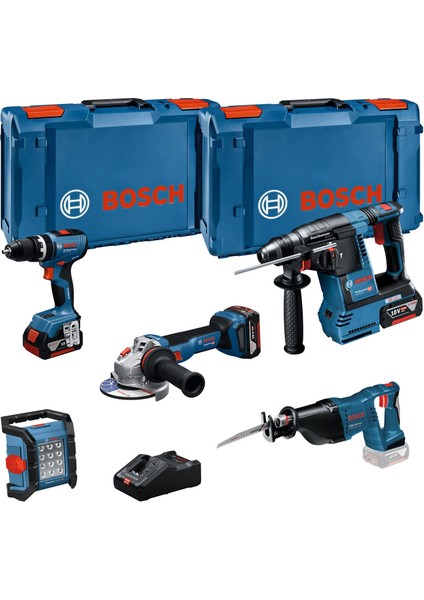 Gsb+Gbh+Gws+Gsa+Glı Set 3X5,0AH