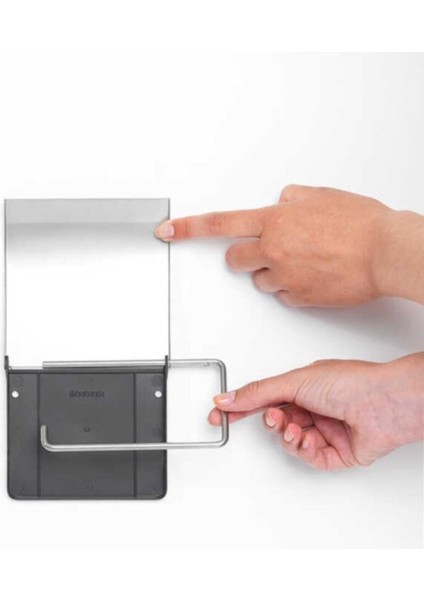 Tuvalet Kağıtlığı Brabantia Çelik Banyo Aksesuar New Steel Kağıtlık fırsatları