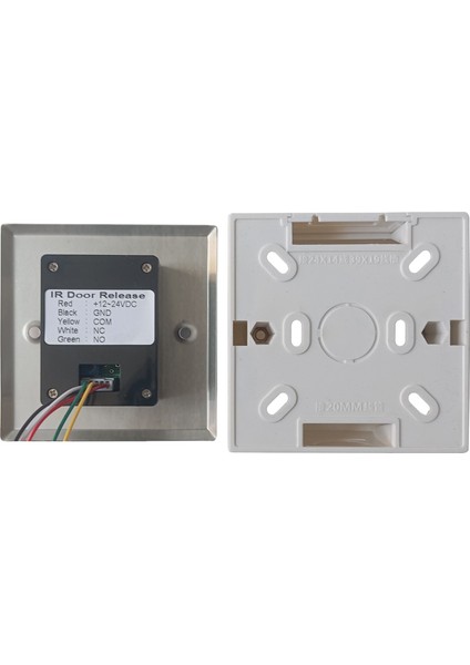 Sr 700 Temassız Kapı Açma Butonu, Sıvaaltı