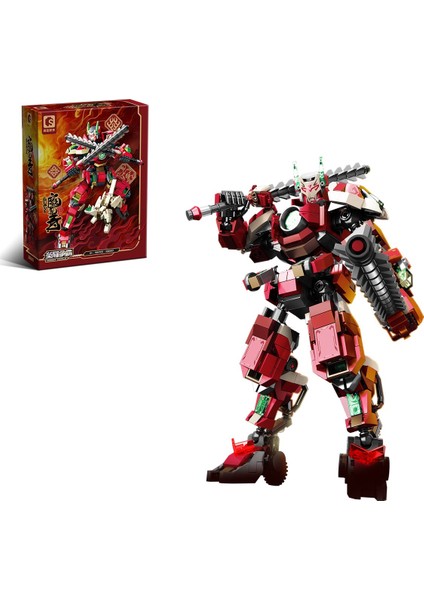 Crimson Bladeform Kutsal Savaşçı Yapı Bloğu Seti - 921 Parça