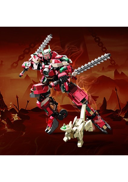 Crimson Bladeform Kutsal Savaşçı Yapı Bloğu Seti - 921 Parça fırsatları