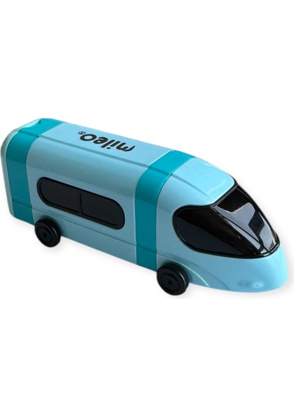 Mileo Hızlı Tren Şeklinde Çift Bıçaklı Silgili Kalemtraş, Pastel Renkler fiyatları