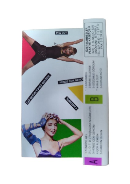 Yonca Evcimik – Kendine Gel (1992) – Kaset – Koleksiyon Ürünü fiyatları