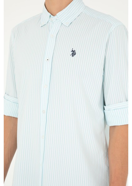 Erkek Nil Gömlek Desenli 50288675-VR083