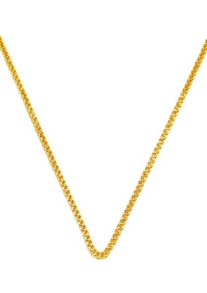 Meridyen Altın Zincir Kolye 50 Cm.