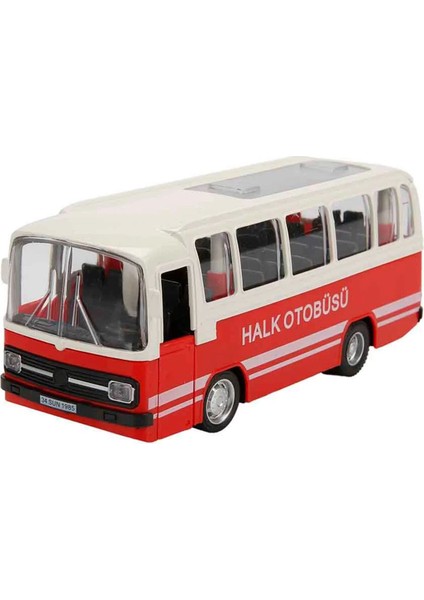 Sinerjim Sesli ve Işıklı Nostaljik Halk Otobüsü 15 cm S00003097 - 1 adet fiyatıdır fırsatları