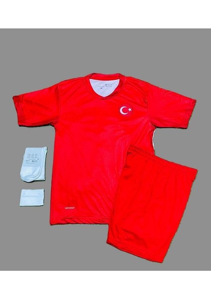 Kerem Aktürkoğlu Türkiye Milli Takımı Euro 2024 Çocuk Deplasman Forması 4'lü Set fiyatları