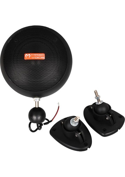 Magicvoice Mv-13 7.5 cm 20 Watt Komütatörlü Hat Trafolu Siyah Sütun Sarkık Hoparlör (2'li Takım) modelleri