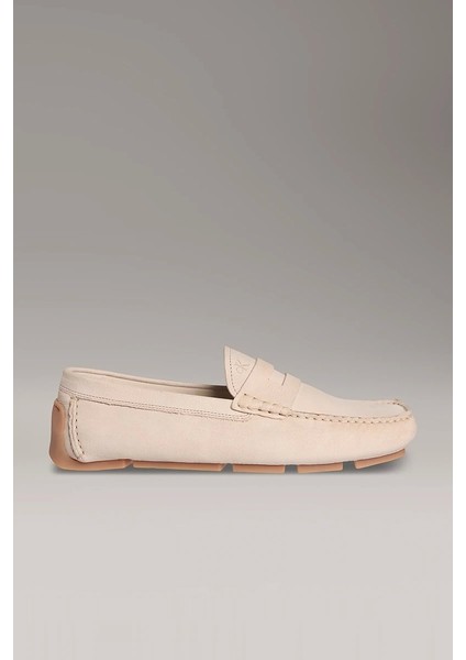 Nubuk Penny Driver Erkek Bej Sneaker HM0HM01866-ACE