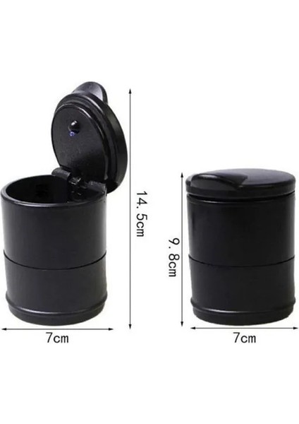 Infiniti FX45 Uyumlu Mavi Işıklı Kapaklı Küllük-Kumbara indirimleri