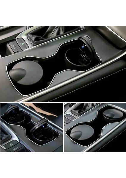 Jeep Commander Uyumlu Mavi Işıklı Kapaklı Küllük-Kumbara modelleri