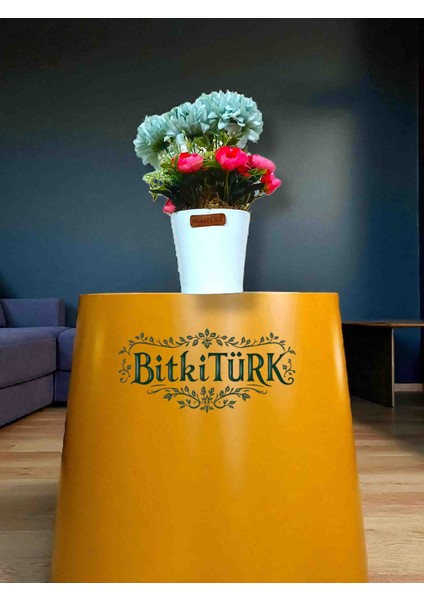 -Seramik Saksıda Yapay Çiçek Aranjmanı Salon Ofis Hediye modelleri