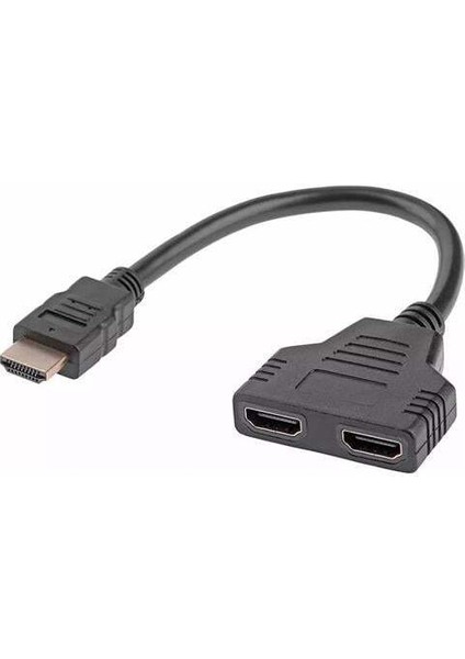 Narita NRT-4029 Hdmi Erkek-Hdmi Dişi X 2 Adaptör 30 Cm Kablo Çoklayıcı Splitter