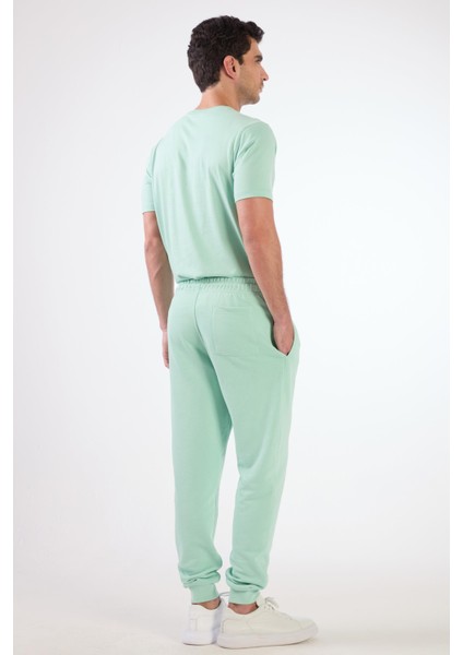 Mint Yeşili Bağcıklı Erkek Regular Fit Eşofman Altı fiyatları
