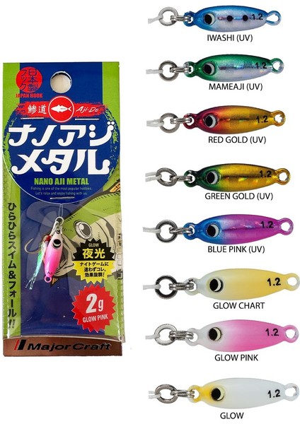 Aji-Do Nano Aji Metal Jig 2gr 1.58CM fiyatları