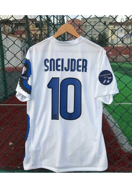 Inter 2010 Şampiyonlar Ligi Finali Dragon Desenli Wesley Sneijder Forması
