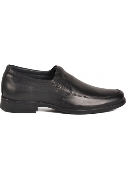 Siyah Hakiki Deri Erkek Klasik Ayakkabı