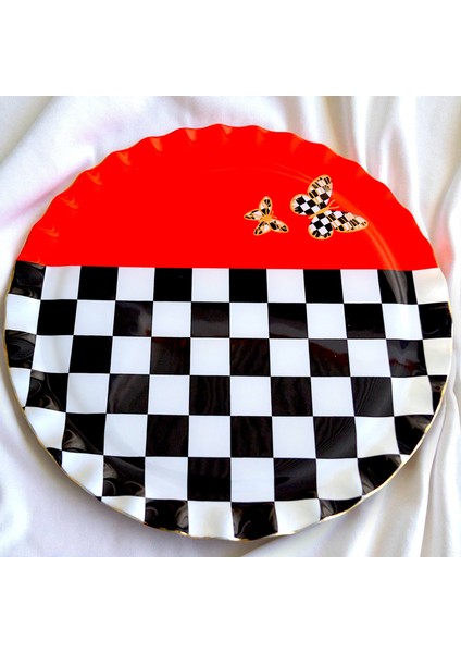 Glore Audra Altın Yaldızlı Tepsi fiyatları