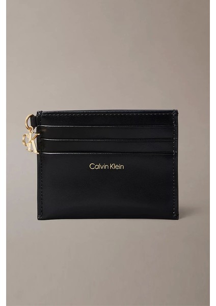 Fermuarlı 6 Kart Gözlü Kadın Siyah Kartlık LV04F1076G-UB1