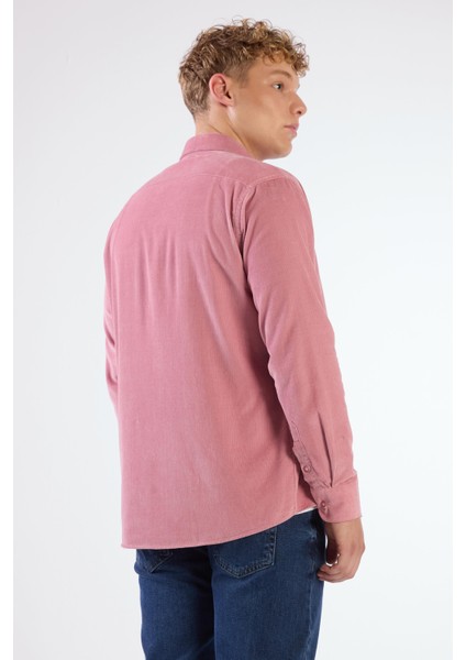 Pudra Fitilli Erkek Gömlek - Regular Fıt modelleri