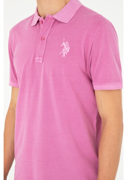 Erkek Menekşe Tişört Basic 50279591-VR037