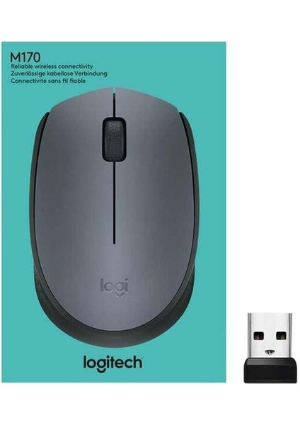 Logitech M170 2,4 Ghz 1000DPI 3 Tuş Optik Kablosuz Mouse modelleri