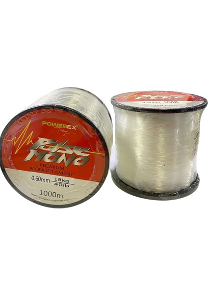 Pulse 1000M. 0,40MM. 10.04KG. Carbon Monofilament Misina