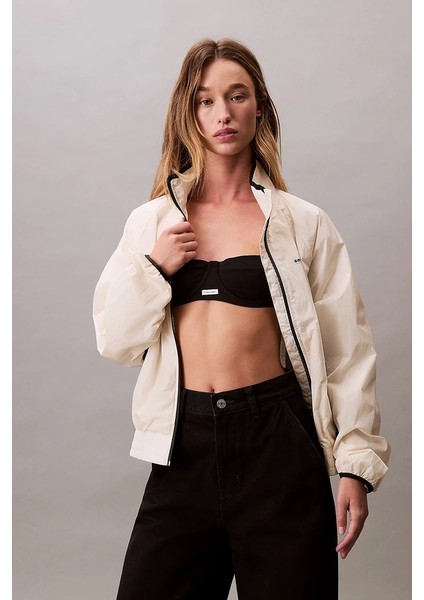 Retro Eşofman Üstü Kadın Bej Ceket LV047C506G-YAS fiyatları