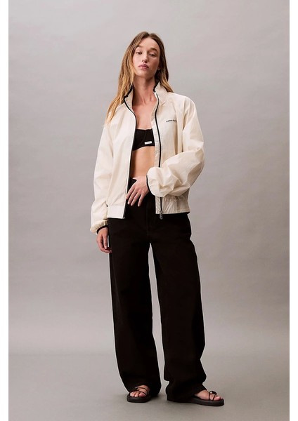 Retro Eşofman Üstü Kadın Bej Ceket LV047C506G-YAS modelleri