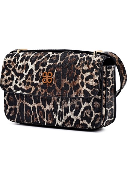 Kadın Leopar Uzun Askılı Desenli Çapraz Çanta 25ABD243526 indirimleri