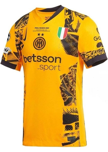 Inter 2024/25 Yeni Sezon Isimsiz Alternatif Forması (Yellow) modelleri