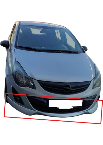 Corsa D Makyajlı Kasa Ön Tampon Eki (( Boyasız ))