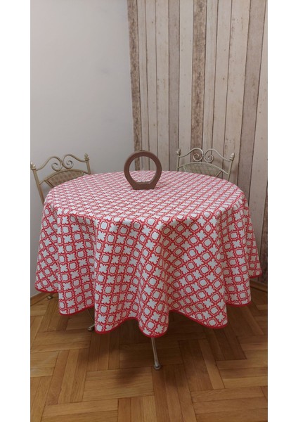 Yuvarlak,duck (Sıvı Itici ,leke Tutmaz) Kumaş,masa Örtüsü