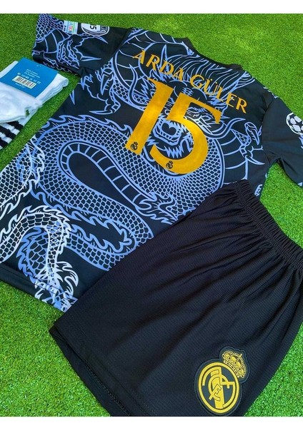 Real Madrid 2024/25 Yeni Sezon A.r.d.a G.ü.l.e.r Dragon Desenli Konsept Forması 4'lü Set fiyatları