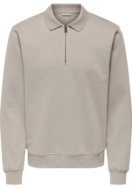 Abbott Gri Erkek Sweatshirt 22030633