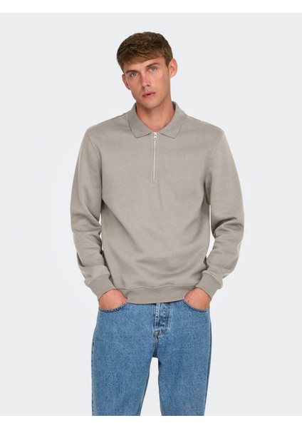Abbott Gri Erkek Sweatshirt 22030633 modelleri