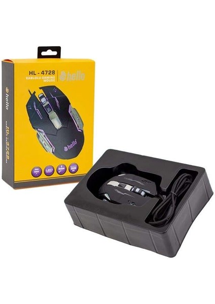 Hello HL-4728 Kablolu Oyuncu Gaming Mouse modelleri