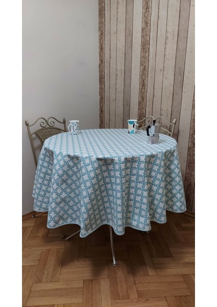 Yuvarlak,duck (Sıvı Itici ,leke Tutmaz) Kumaş,masa Örtüsü modelleri