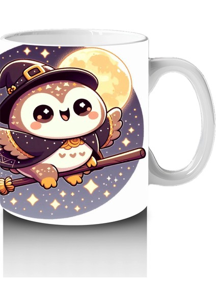 Şeker Sepetli Sevimli Hayalet Figürlü Çocuklara Özel Cadılar Bayramı Baskılı Kupa Bardak fırsatları