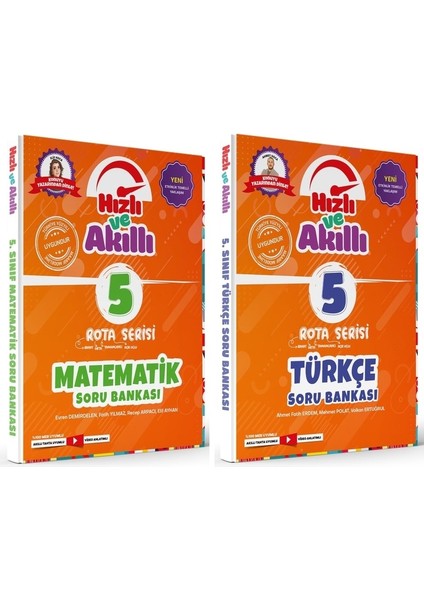 Tammat 5. Sınıf Matematik + Türkçe Hızlı ve Akıllı Soru Bankası Seti 2 Kitap