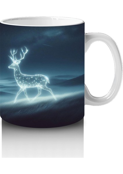 Sisli Deniz Üzerinde Hayalet Gemisi Figürlü Gotik Cadılar Bayramı Baskılı Kupa fırsatları