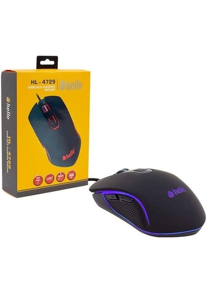 Hello HL-4729 Kablolu Oyuncu Gaming Mouse modelleri